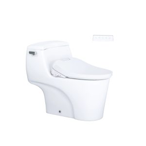 Bồn cầu 1 khối nắp điện tử Caesar C1353F/TAF610H