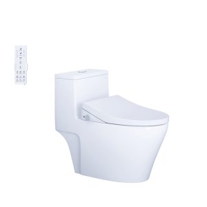 Bồn cầu 1 khối nắp điện tử Caesar C1356F/TAF512H