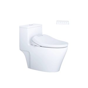 Bồn cầu 1 khối nắp điện tử Caesar C1356F/TAF610H