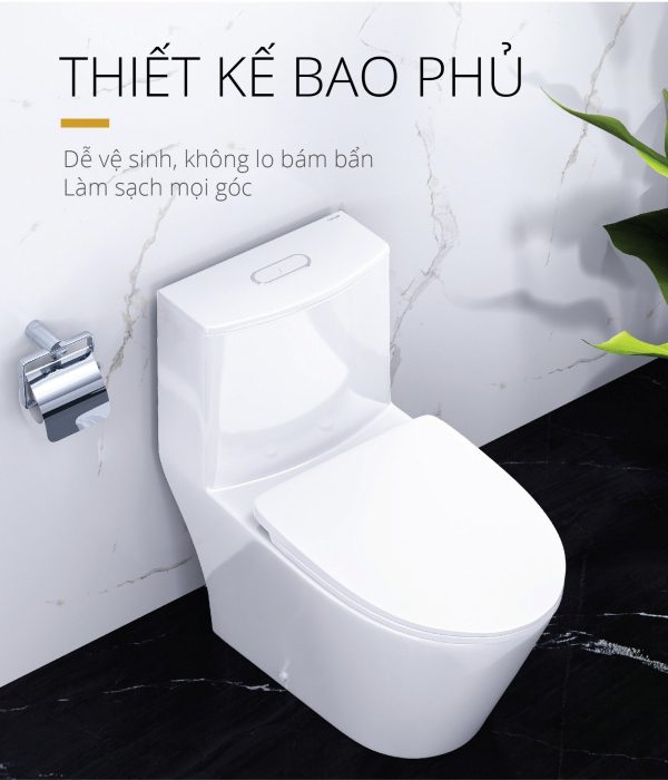 Bồn cầu 1 khối nắp rửa cơ C1363F/TAF060