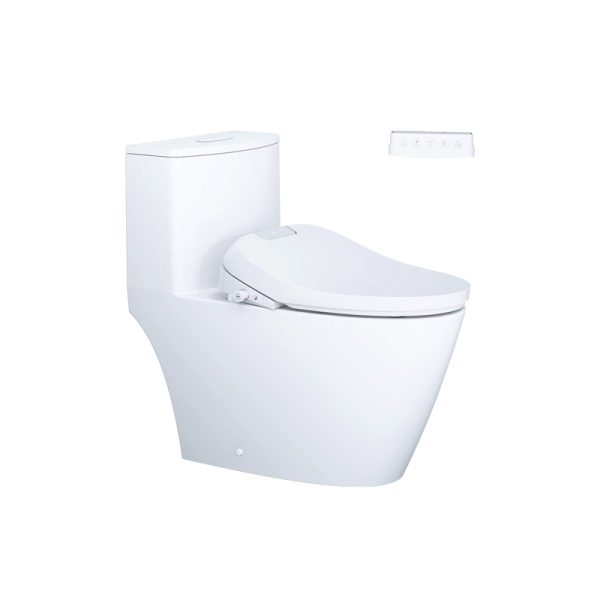 Bồn cầu 1 khối nắp điện tử Caesar C1363F/TAF610H