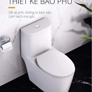 Bồn cầu 1 khối nắp rửa cơ C1364F/TAF060