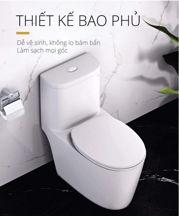 Bồn cầu 1 khối nắp rửa cơ C1364F/TAF060