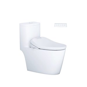 Bồn cầu 1 khối nắp điện tử Caesar C1364F/TAF610H