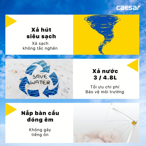 Bồn cầu 1 khối nắp rửa cơ C1374F/TAF060