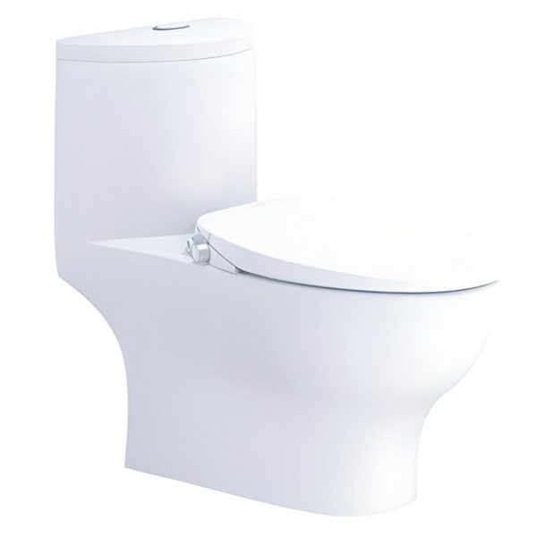 Bồn cầu 1 khối nắp điện tử Caesar C1375F/TAF610H