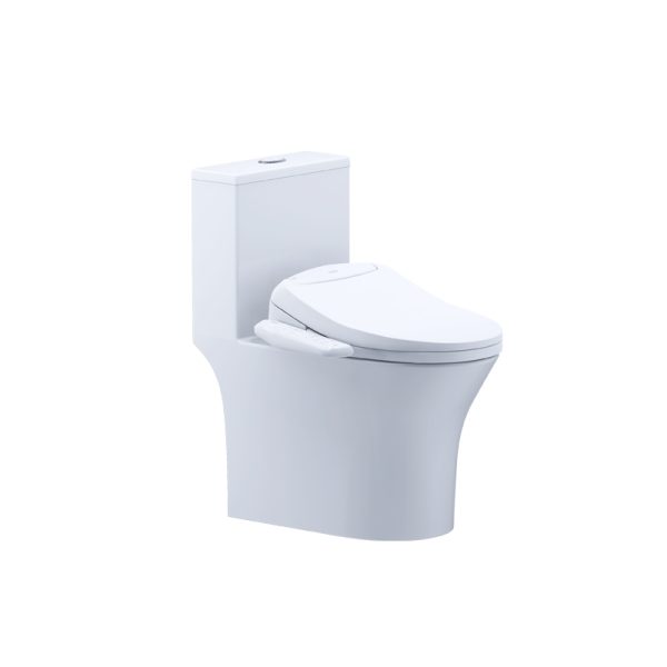 Bồn cầu 1 khối nắp điện tử Caesar C1391F/TAF400H