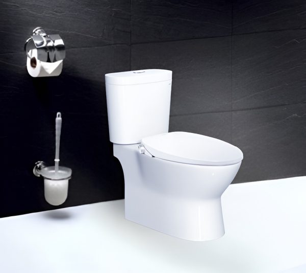 Bồn cầu 2 khối nắp cơ Caesar CD1320/TAF060