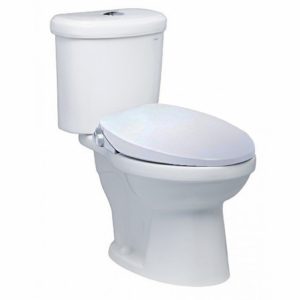 Bồn cầu 2 khối nắp cơ Caesar CD1338/TAF060