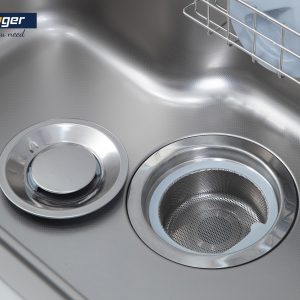 bát rác inox Kluger KS-185J