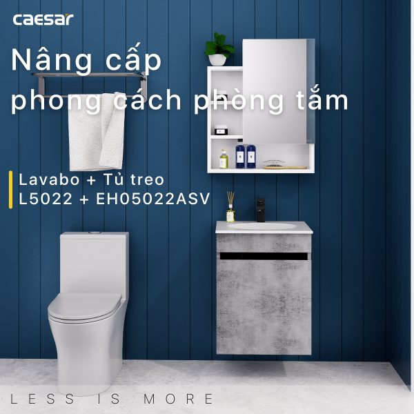 Tủ lavabo Caesar EH05022ASV