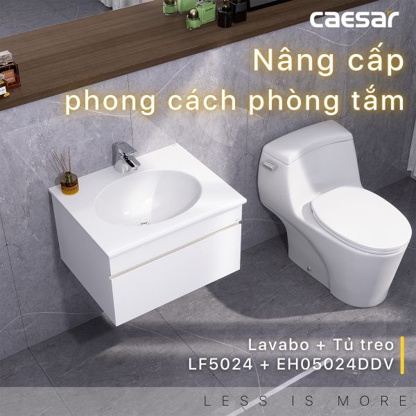 Tủ lavabo Caesar EH05024DDV