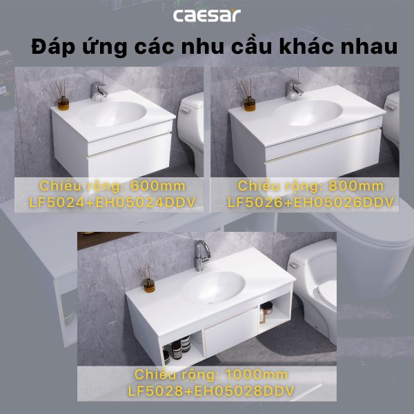 Tủ lavabo Caesar EH05024DDV