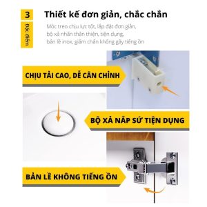 Tủ lavabo Caesar EH05253AWV