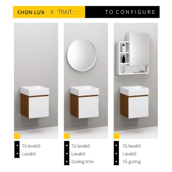 Tủ lavabo Caesar EH05257AWV