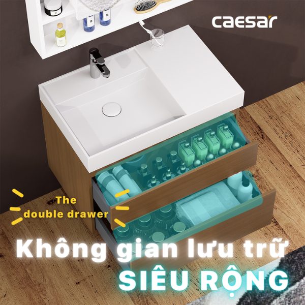 Tủ lavabo Caesar EH05382DWV