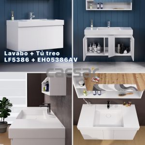 Tủ lavabo Caesar EH05386AV