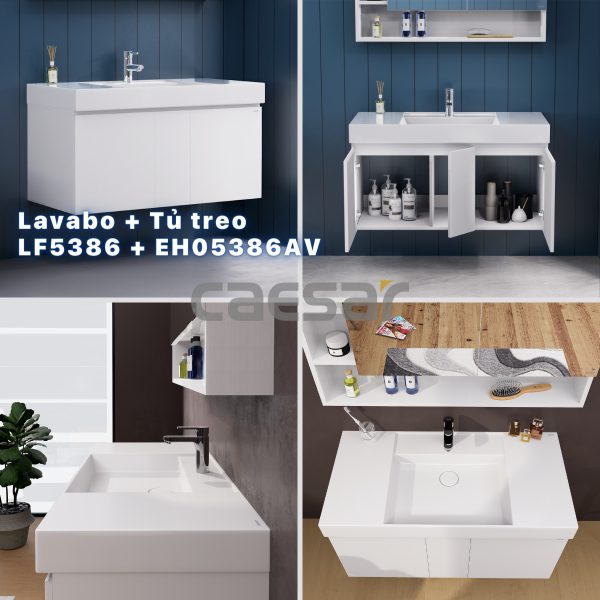 Tủ lavabo Caesar EH05386AV
