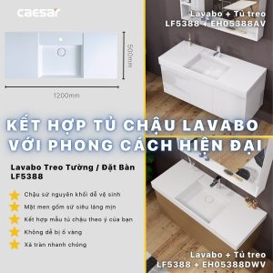 Tủ lavabo Caesar EH05388AV