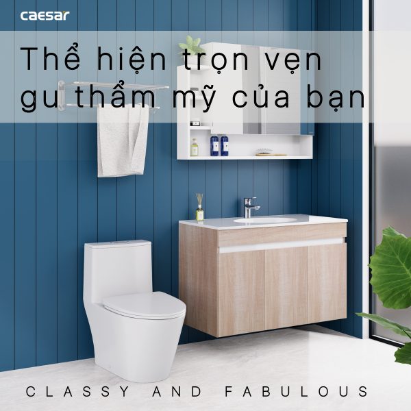 Tủ lavabo Caesar EH15028AW7V