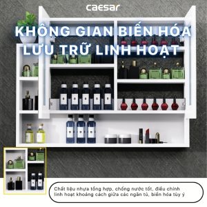 Tủ gương Caesar EM01100V