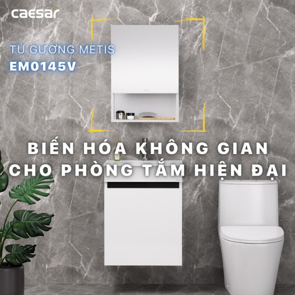 Tủ gương Caesar EM0145V