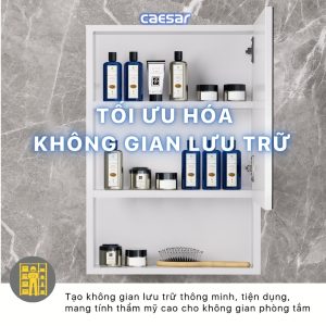 Tủ gương Caesar EM0145V