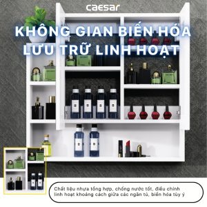 Tủ gương Caesar EM0180V