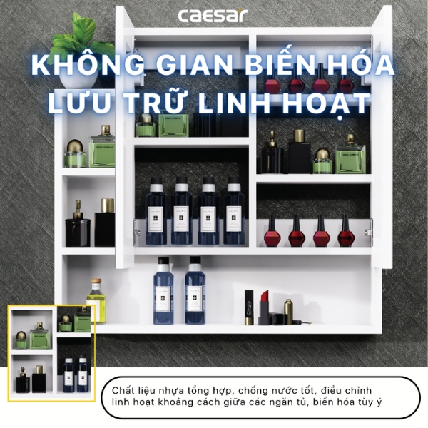 Tủ gương Caesar EM0180V