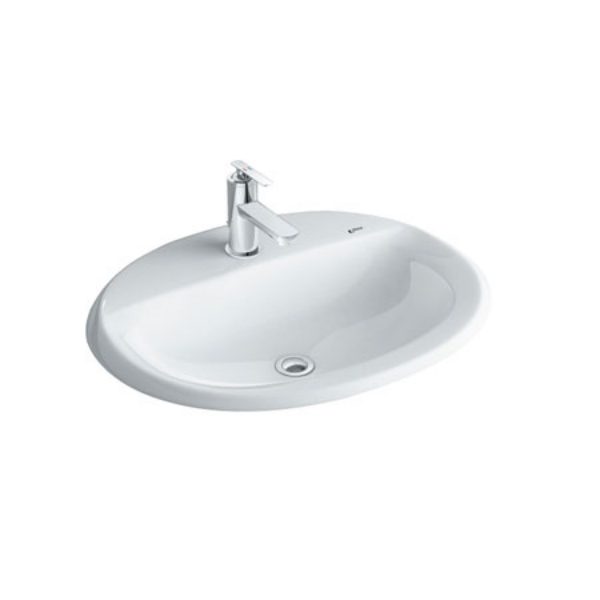 Chậu rửa lavabo âm bàn INAX L-2395VEC