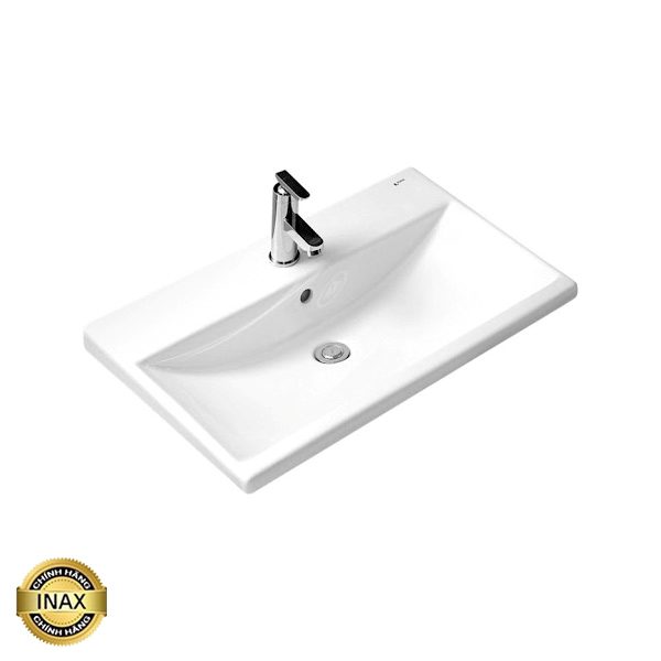 Chậu rửa lavabo đặt bàn INAX L-2397VEC