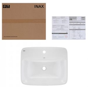 Chậu rửa lavabo đặt bàn INAX L-2398VFC