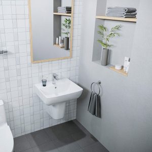 Chậu lavabo Inax L-312VEC treo tường
