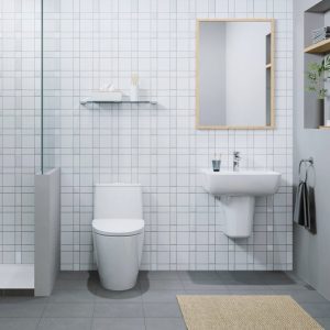 Chậu lavabo Inax L-312VEC treo tường
