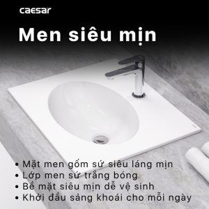 Lavabo Caesar dương bàn L5022