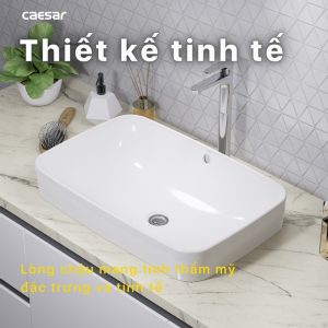 Lavabo Caesar đặt trên bàn L5262