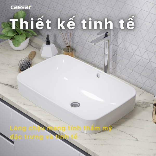 Lavabo Caesar đặt trên bàn L5262