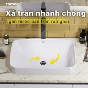 Lavabo Caesar đặt trên bàn L5262