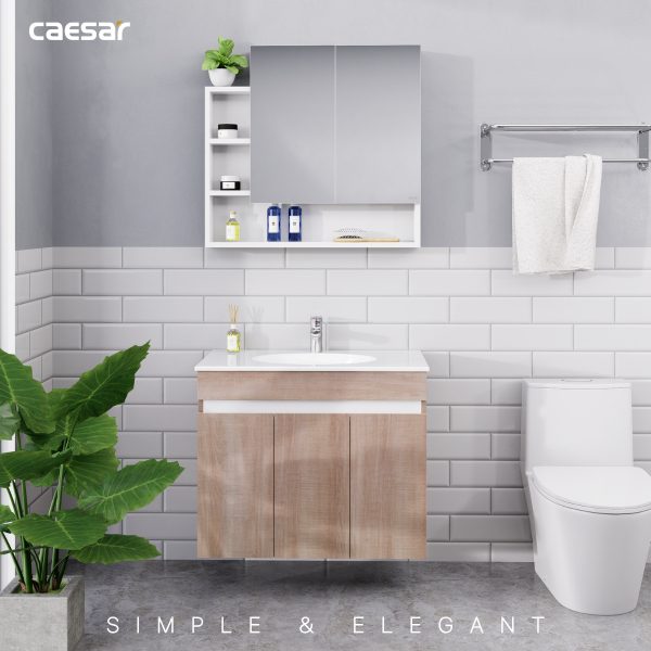 Bộ tủ lavabo Caesar LF5026/EH15026AW7V