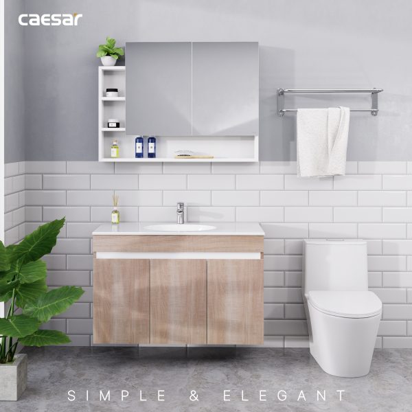 Bộ tủ lavabo Caesar LF5028/EH15028AW7V