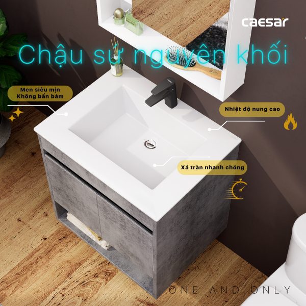 Bộ tủ lavabo Caesar LF5030/EH05030ASV