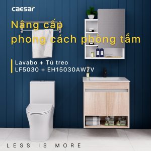 Bộ tủ lavabo Caesar LF5030/EH15030AW7V