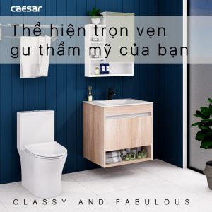 Bộ tủ lavabo Caesar LF5030/EH15030AW7V