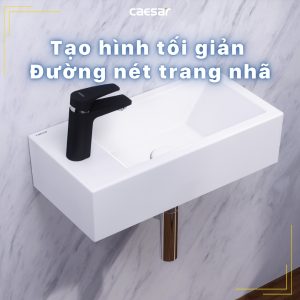 Lavabo Caesar đặt trên bàn LF5239L