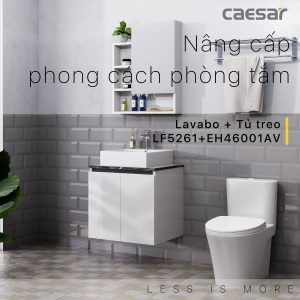Bộ tủ lavabo Caesar LF5261/EH46001AV
