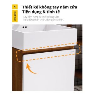 Bộ tủ lavabo Caesar LF5263/EH05263AWV