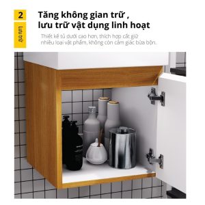 Bộ tủ lavabo Caesar LF5263/EH05263AWV