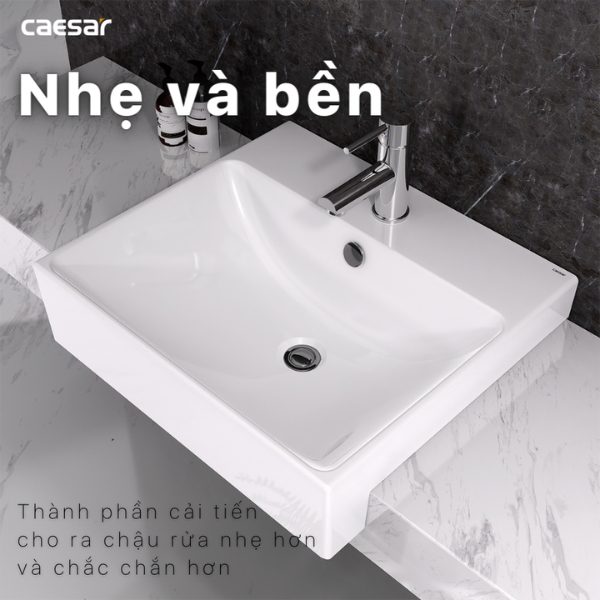 Lavabo Caesar dương bàn LF5301