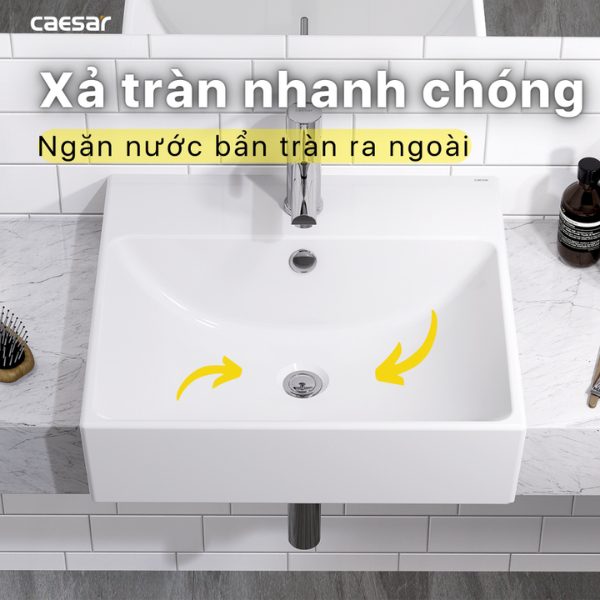 Lavabo Caesar dương bàn LF5301