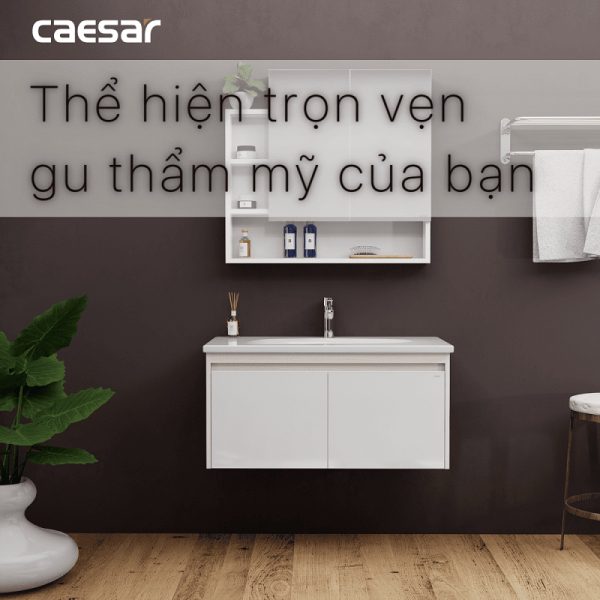 Bộ tủ lavabo Caesar LF5368/EH05368ADV